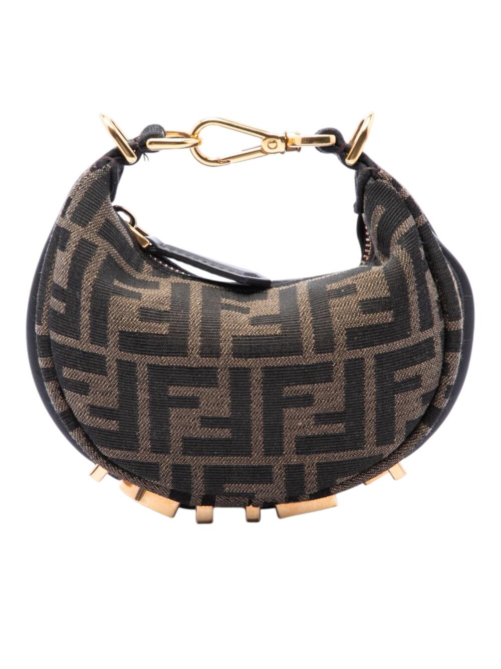 Fendigraphy Bag Zucca Canvas Mini #369372F18B